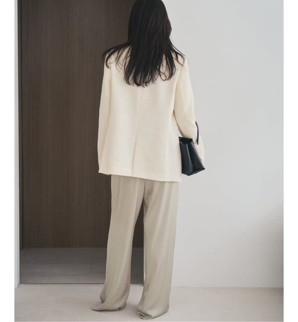 Plage「《追加》dull satin relax パンツ」|その他|