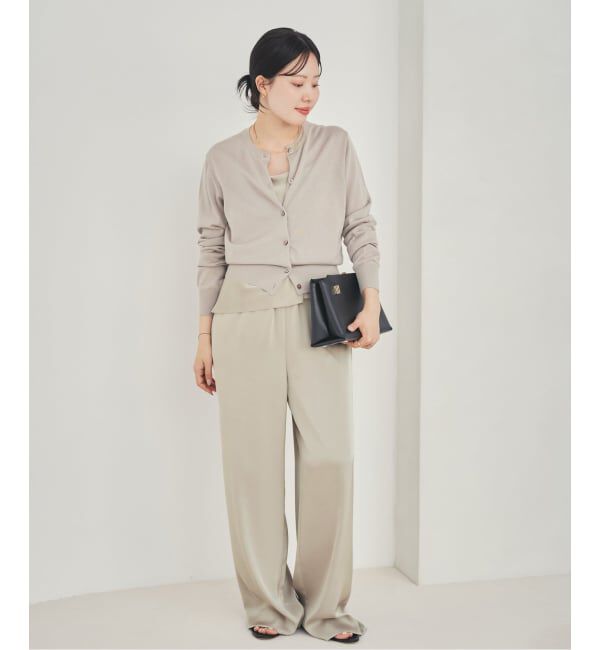 Plage「《追加》dull satin relax パンツ」|その他|