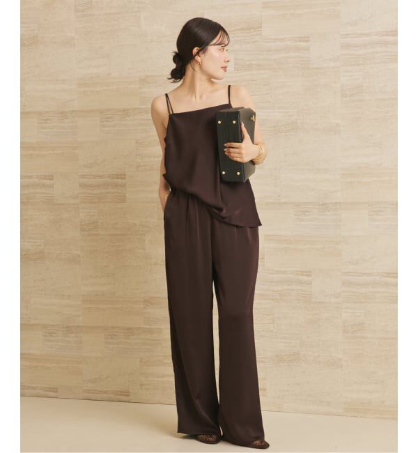 Plage「《追加》dull satin relax パンツ」|その他|