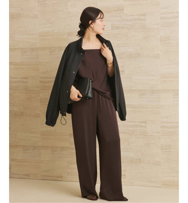 Plage「《追加》dull satin relax パンツ」|その他|