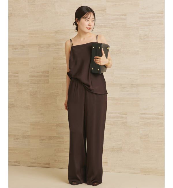 Plage「《追加》dull satin relax パンツ」|その他|
