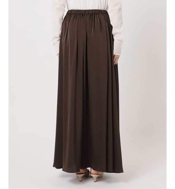 Plage「dull satin gather スカート」|スカート|