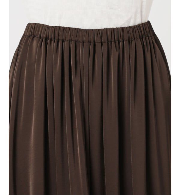 Plage「dull satin gather スカート」|スカート|
