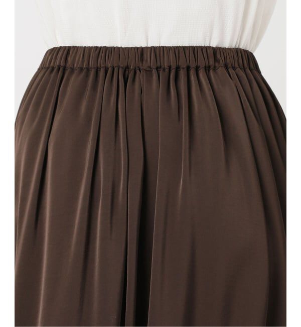 Plage「dull satin gather スカート」|スカート|