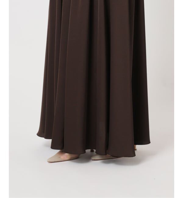 Plage「dull satin gather スカート」|スカート|