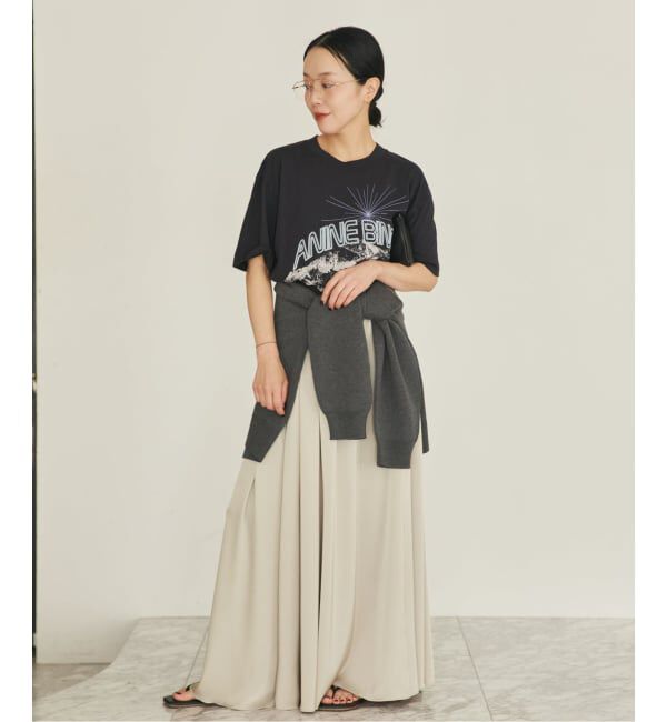 Plage「dull satin gather スカート」|スカート|