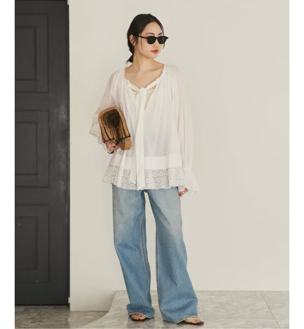 Plage「COTTON KHADI ブラウス」|シャツ・ブラウス|