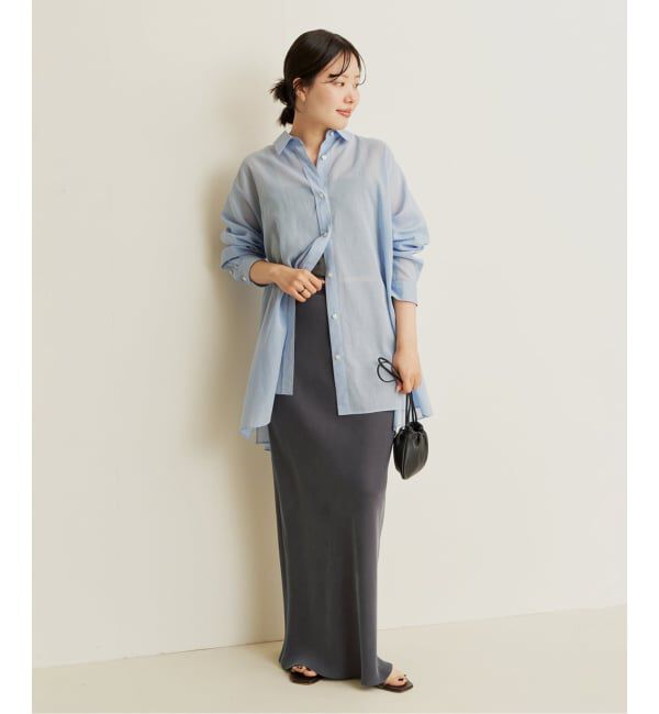 Plage「《一部店舗・WEB限定》Fibril Nuance スカート」|スカート|