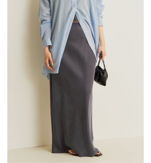 Plage「《一部店舗・WEB限定》Fibril Nuance スカート」|スカート|