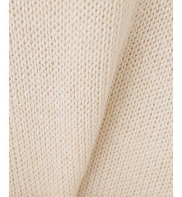 Plage「コットンリリヤーン Vプルオーバー」|ニット・セーター|