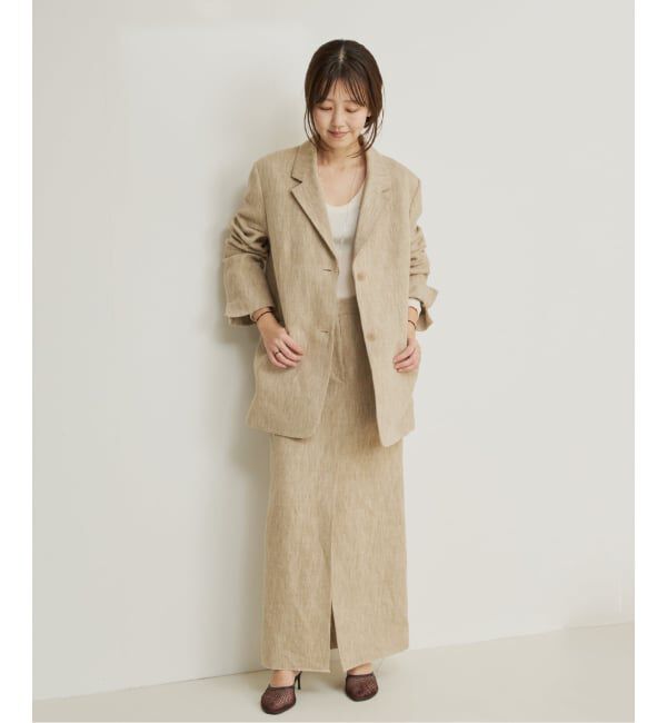 Plage「R&rsquo;IAM PLAIN ジャケット」|テーラードジャケット|