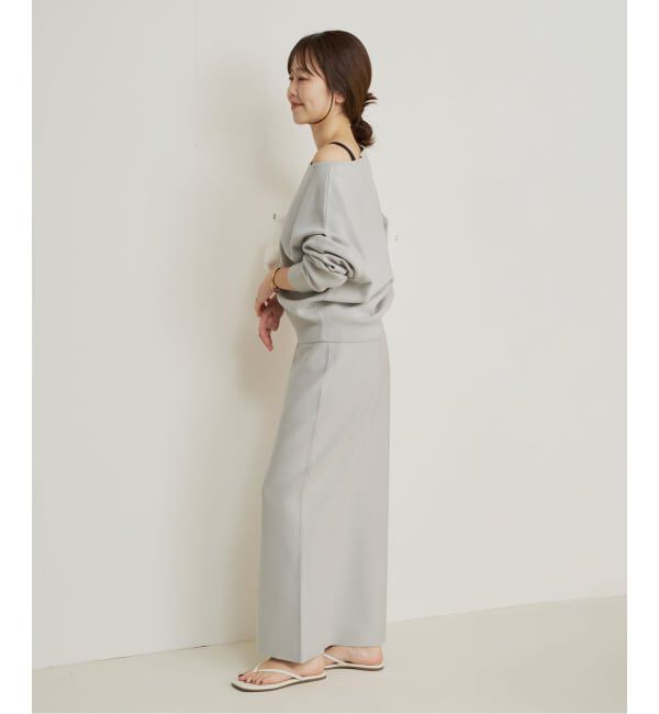 Plage「VIS/PL スムース ボートネックプルオーバー」|ニット・セーター|