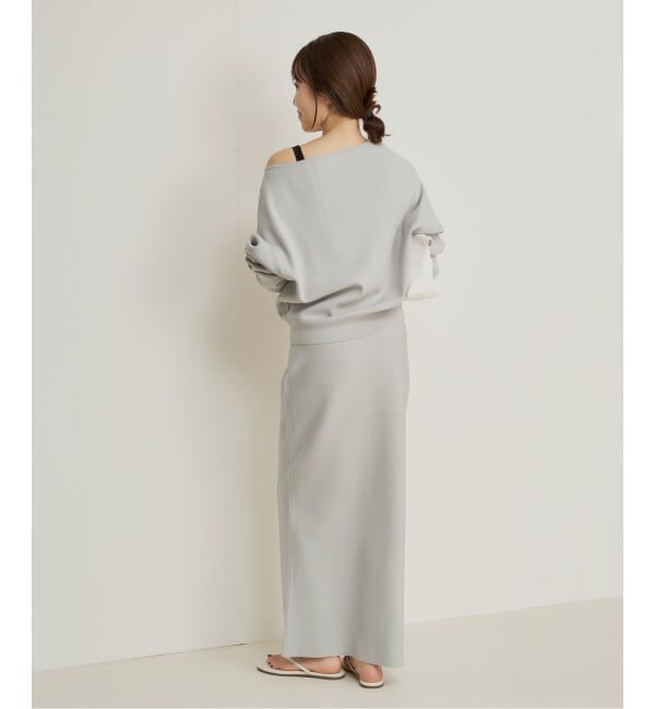 Plage「VIS/PL スムース ボートネックプルオーバー」|ニット・セーター|