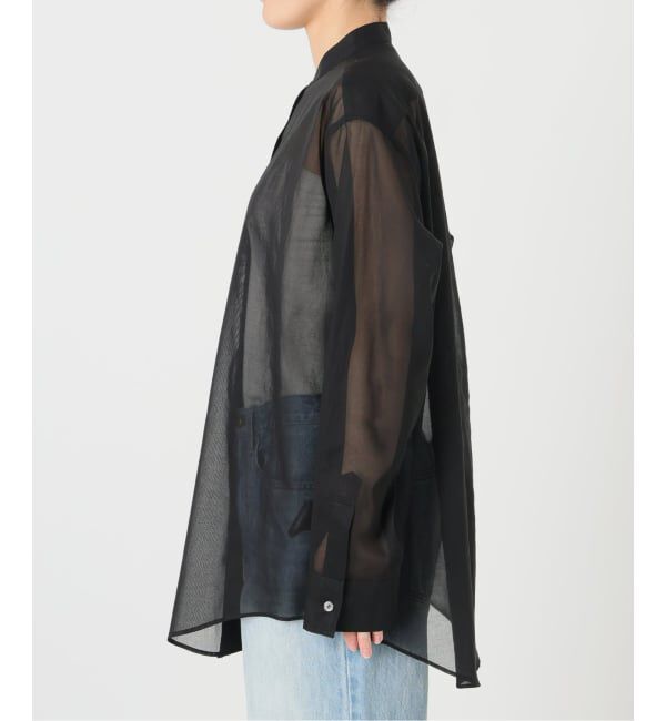 Plage「《予約》organdy sheer シャツ」|シャツ・ブラウス|