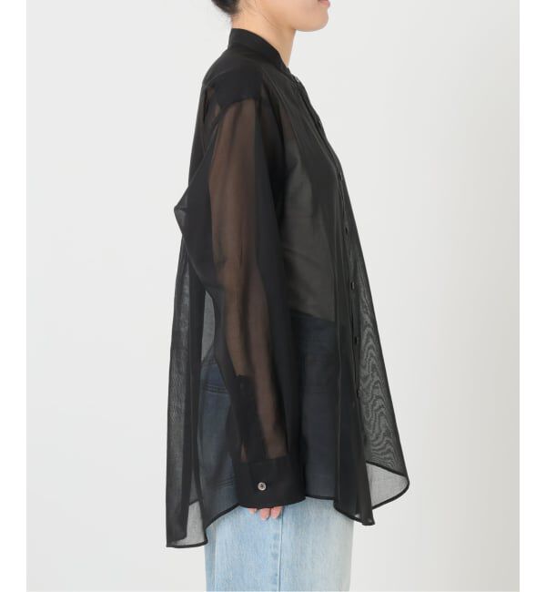 Plage「《予約》organdy sheer シャツ」|シャツ・ブラウス|