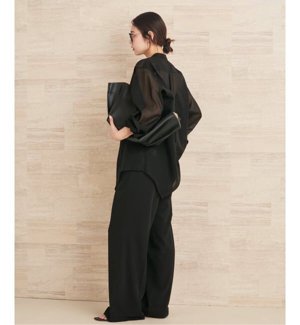 Plage「《予約》organdy sheer シャツ」|シャツ・ブラウス|