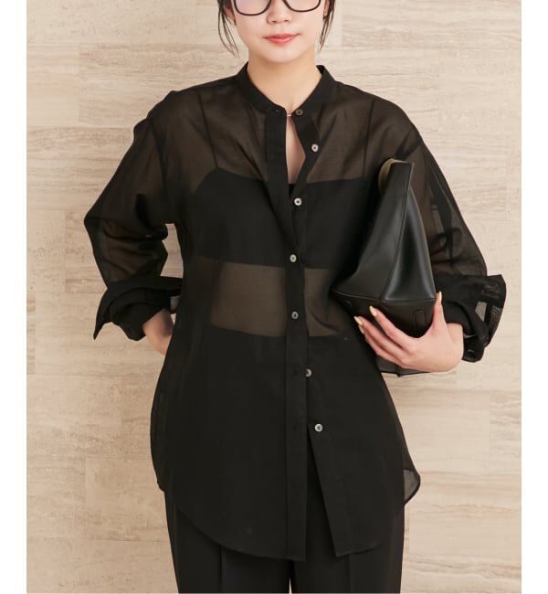 Plage「《予約》organdy sheer シャツ」|シャツ・ブラウス|