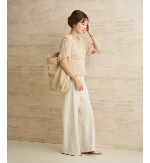 Plage「《一部カラーWEB限定追加予約》Bias Relax パンツ 10」|その他|