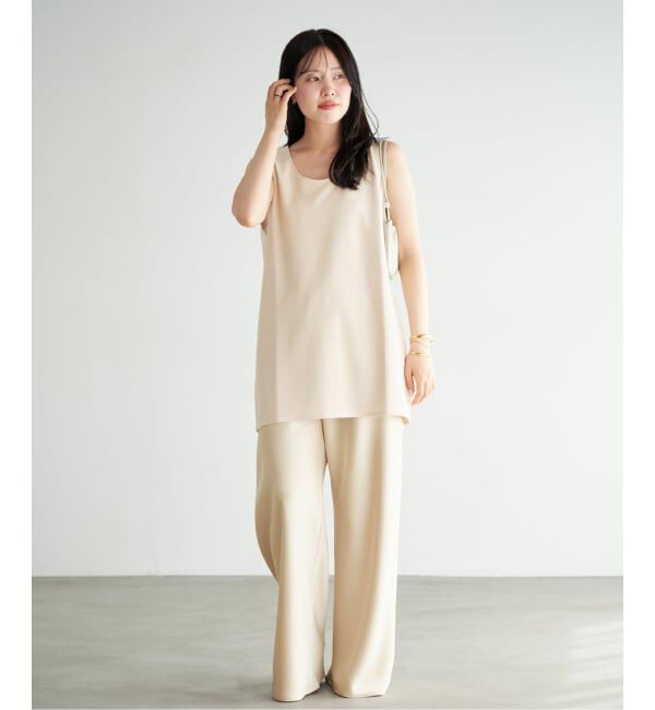Plage「《予約》Minimal Long タンクトップ」|タンクトップ|