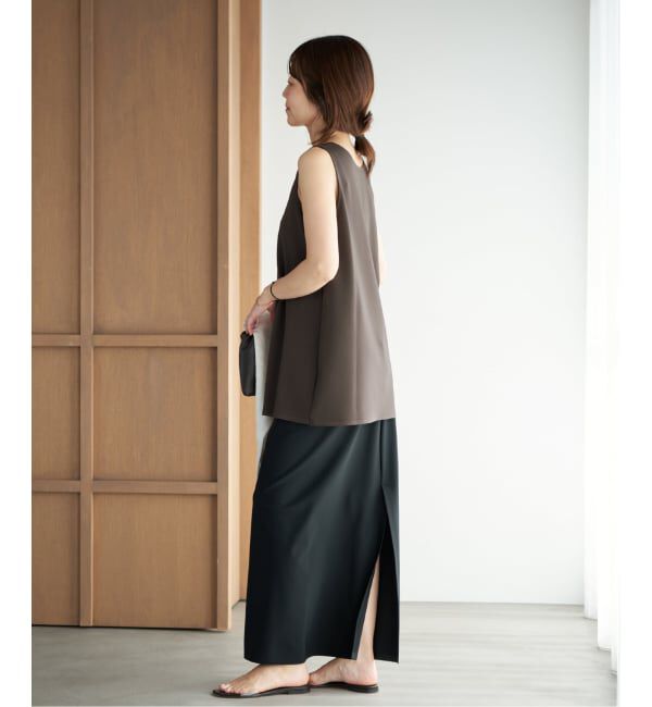 Plage「《予約》Minimal Long タンクトップ」|タンクトップ|