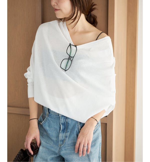 Plage「multi way カーディガン」|カーディガン|ホワイト