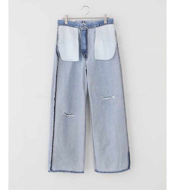 Plage「NEPLA. / ネプラ 別注 DAMAGEWIDE FLARE デニムパンツ」|デニム|