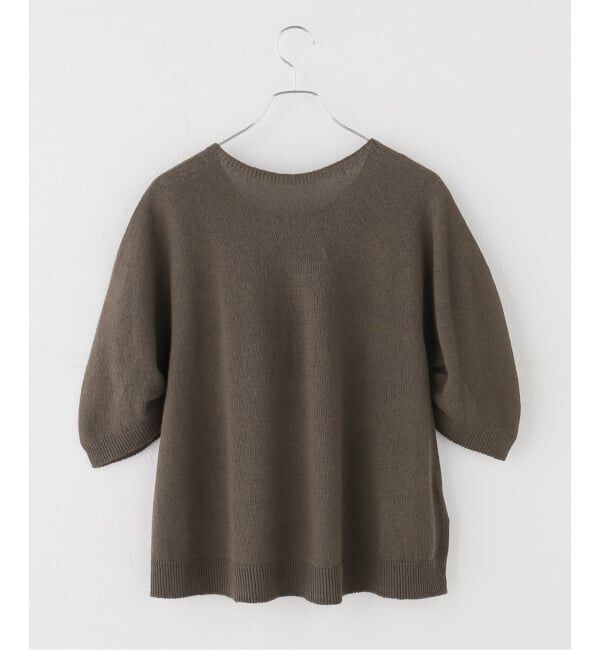 Plage「ギャザースリーブ テントライン プルオーバー」|ニット・セーター|