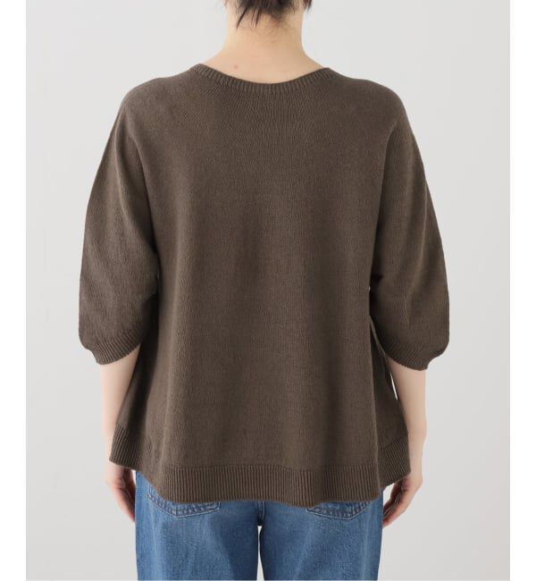 Plage「ギャザースリーブ テントライン プルオーバー」|ニット・セーター|