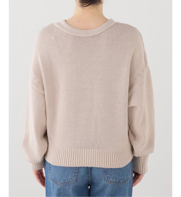 Plage「3Gバルキーヤーン 2WAY Vカーディガン」|カーディガン|