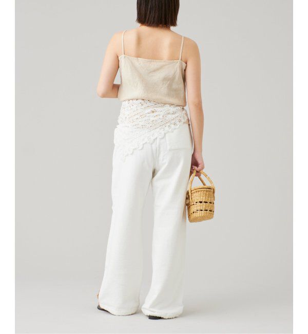 IENA LA BOUCLE「IENA LA BOUCLE リネンブロードバイヤスキャミソール」|キャミソール|