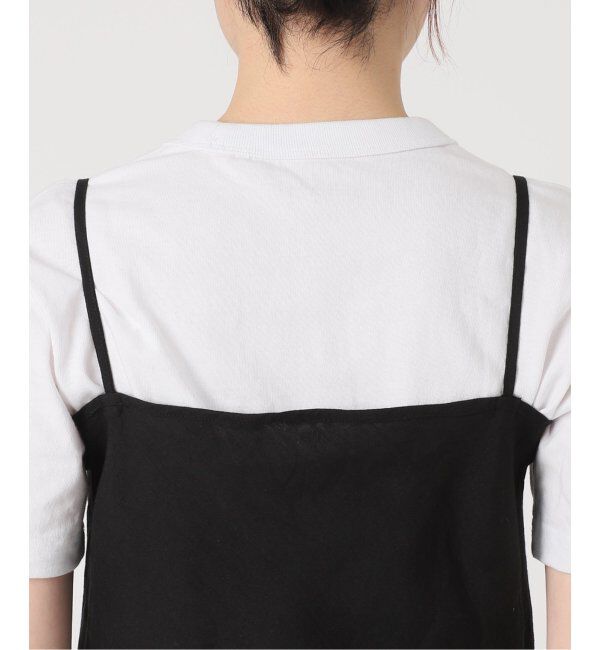 IENA LA BOUCLE「IENA LA BOUCLE リネンブロードバイヤスキャミソール」|キャミソール|