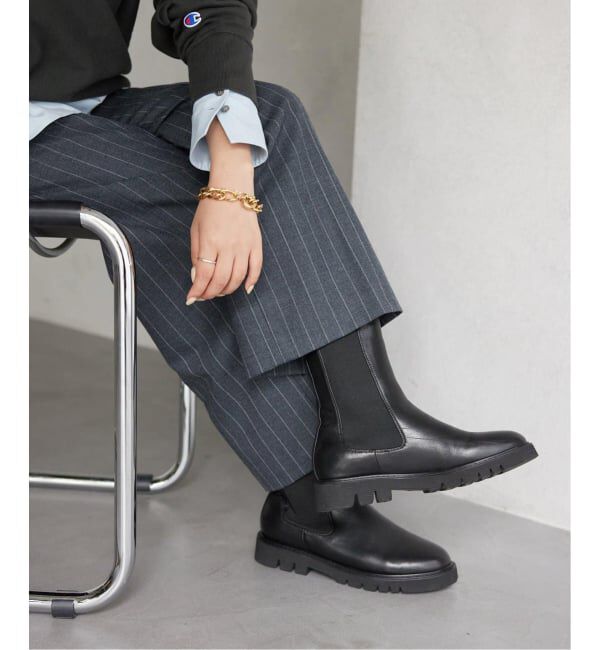 SLOBE IENA「《追加3》SLOBE IENA サイドゴアブーツ」|ショートブーツ|