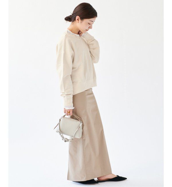 IENA「《追加》ピグメントスウェットプルオーバー」|スウェット・ジャージ|