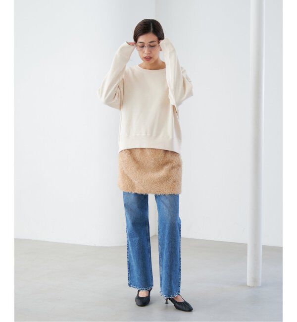 IENA「《追加》ピグメントスウェットプルオーバー」|スウェット・ジャージ|