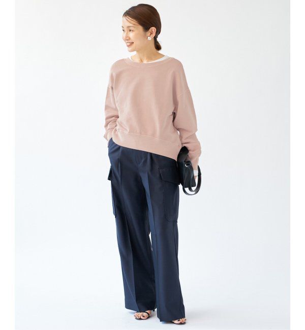 IENA「《追加》ピグメントスウェットプルオーバー」|スウェット・ジャージ|