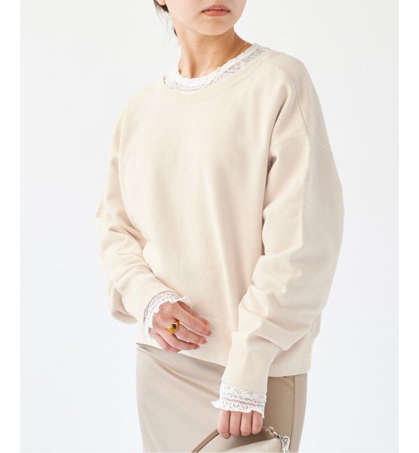 IENA「《追加》ピグメントスウェットプルオーバー」|スウェット・ジャージ|