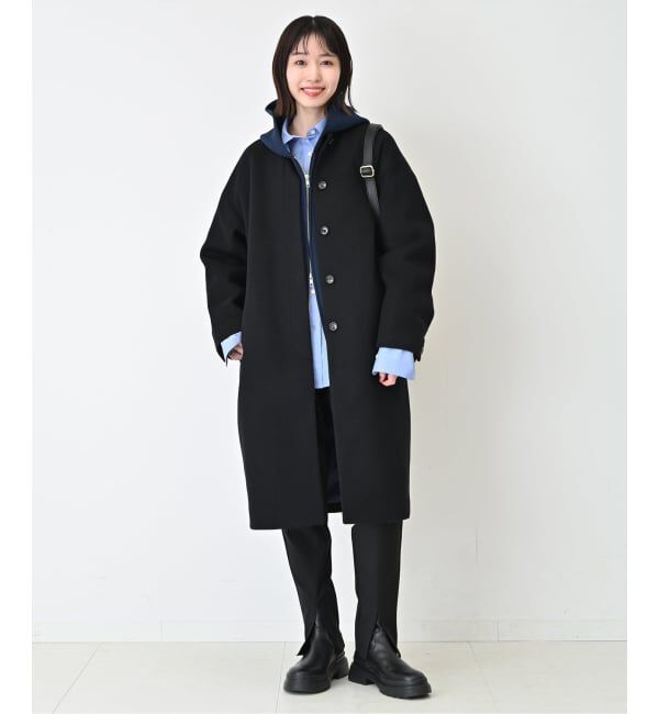 SLOBE IENA「《追加5》ボリュームジップアップフーディー」|パーカー|