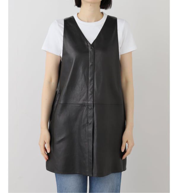IENA LA BOUCLE「IENA LA BOUCLE レザー2WAY ベスト」|ベスト・ジレ|
