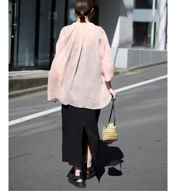 SLOBE IENA「ラミースキッパーシャツ」|シャツ・ブラウス|