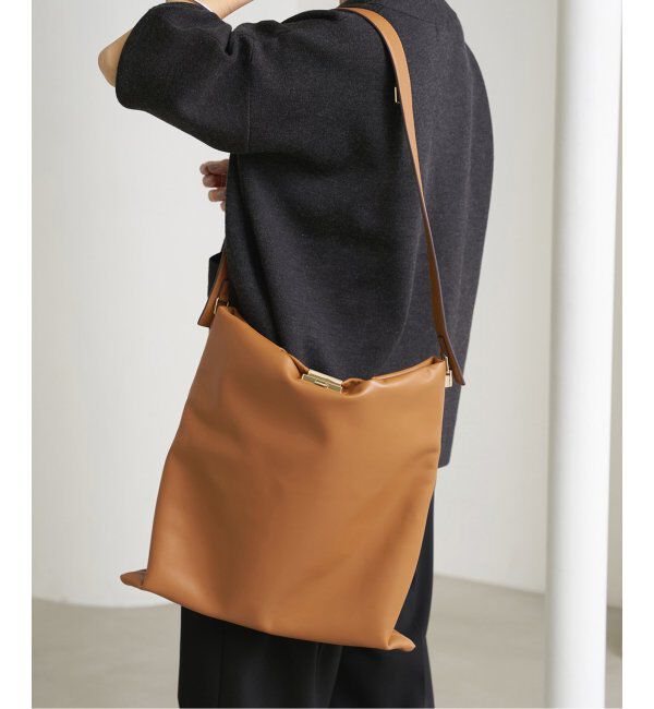 IENA「《追加2》PUNTI./プンティ GRAFT L TOTE トートバッグ」|トートバッグ|ブラウン