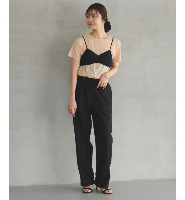 SLOBE IENA「《追加》スラブ5分袖TEE」|Tシャツ・カットソー|