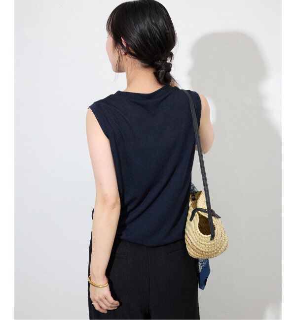 SLOBE IENA「《追加》スラブ天竺ノースリーブTEE」|Tシャツ・カットソー|