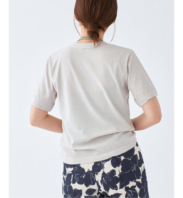 IENA「ATON/エイトン 別注 FRESCA SINGLE JERSEY Tシャツ」|Tシャツ・カットソー|