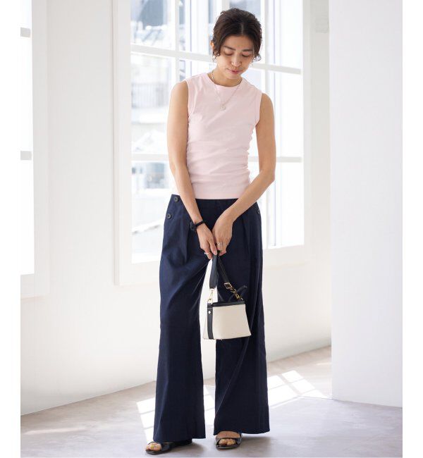 IENA「FLORE FLORE/フローレフローレ ESME TANK タンクトップ」|タンクトップ|