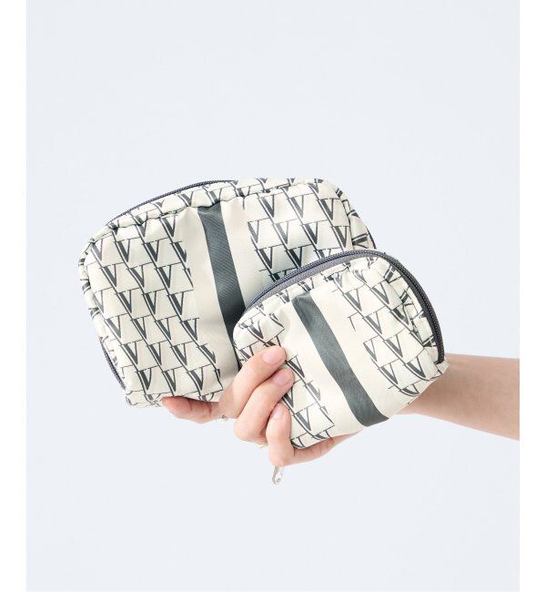 VERMEIL par iena「VERMEIL モノグラムポーチM」|ポーチ|