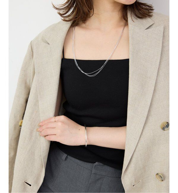 SLOBE IENA「《追加》カップ付きフライスキャミソール」|インナー|