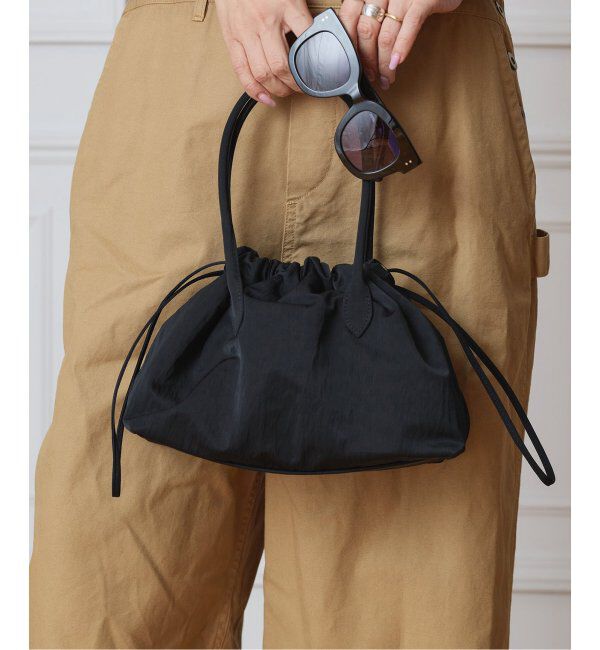 IENA LA BOUCLE「MARY AL TERNA/メアリ オル ターナ WRING MINI HAND バッグ」|ハンドバッグ|ブラック