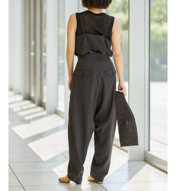 IENA LA BOUCLE「IENA LA BOUCLE カーブボリュームパンツ」|スラックス|