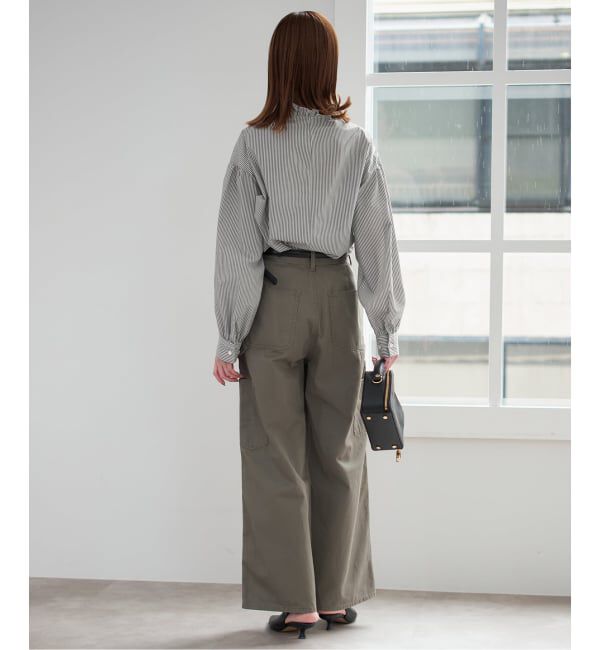 SLOBE IENA「《追加》ミニフリルブラウス」|シャツ・ブラウス|