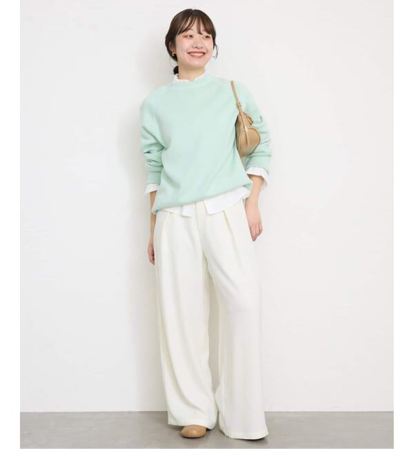 SLOBE IENA「《追加》ミニフリルブラウス」|シャツ・ブラウス|